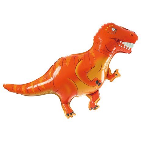 Tyrannosaurus rød folieballoner 40"