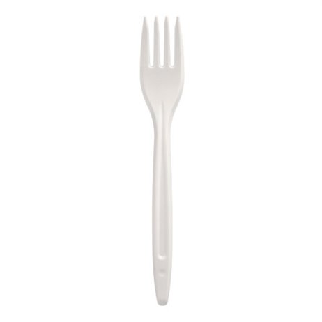50 stk Plast gafler hvid - Genanvendelige - Mars