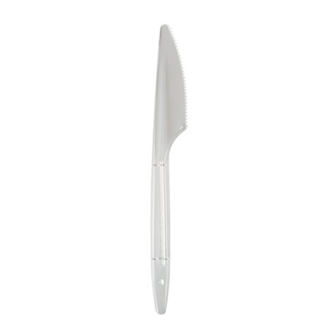 50 stk Plast knive klare - Genanvendelige - Mars