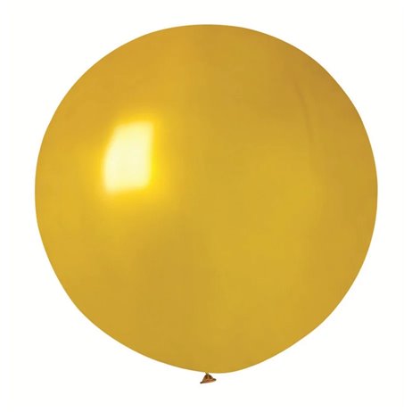1 stk Kæmpe guld ballon 36"