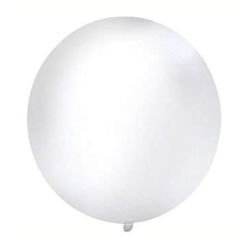 1 stk Kæmpe hvid ballon 36