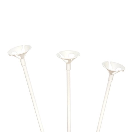 100 stk. Ballonpinde biologisk nedbrydelig 40 cm 100 stk. Ballonpinde biologisk nedbrydelig 40 cm
