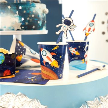 8 stk Papkrus - Space 220ml 8 stk Papkrus - Space 220ml