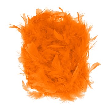 Fjerboa - Orange - 190 cm. Fjerboa - Orange - 190 cm.