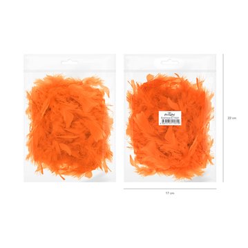 Fjerboa - Orange - 190 cm. Fjerboa - Orange - 190 cm.