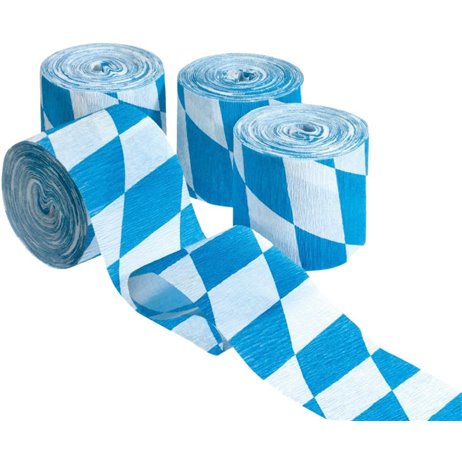 4 stk. Creperuller Bavarian Blue 5 cm x 10 meter