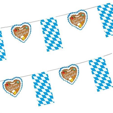 4 m. Guirlande bavarian blue - Oktoberfest 4 m. Guirlande bavarian blue - Oktoberfest