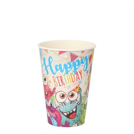 10 stk Papkrus - Funny Monsters 200ml