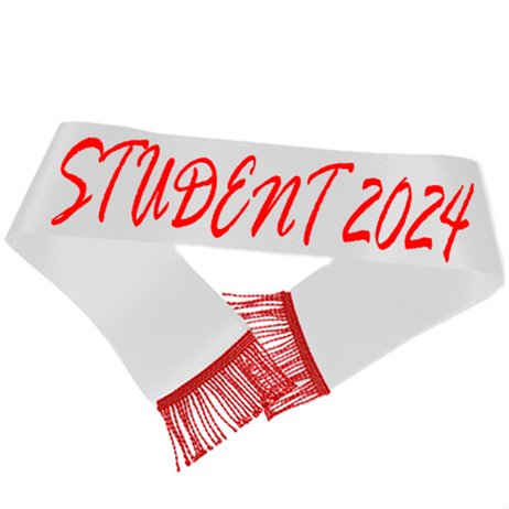 Student 2024 - Ordensbånd - Model 3