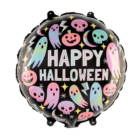 Happy Halloween spøgelser folieballon 18"