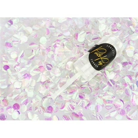 Push up confetti - Iriserende