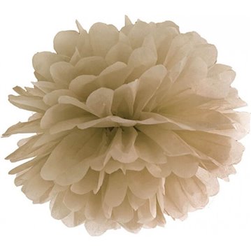 Pom Pom Karamel 35 cm Silkepapir – Skaber hygge til enhver festlig lejlighed