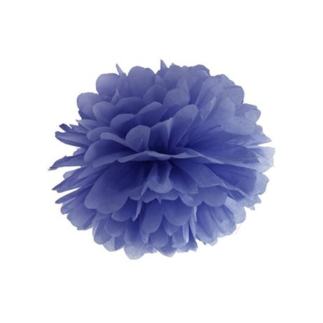 Pom pom mørkeblå 35 cm