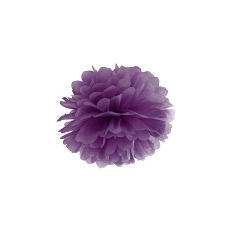 Pom pom lilla 25 cm