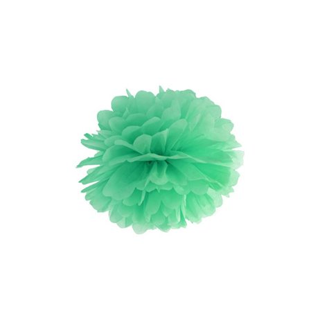 Pom pom mintgrøn 25 cm