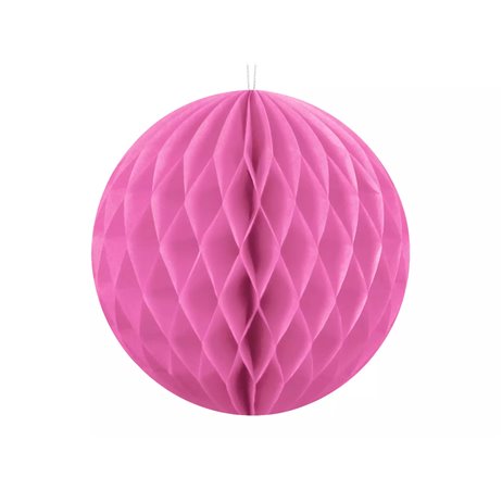 Fuchsia honeycomb 40 cm - papir bikube