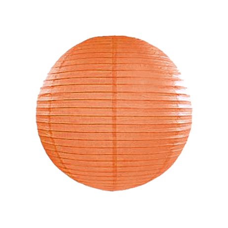 Rispapirlampe Orange 35 cm