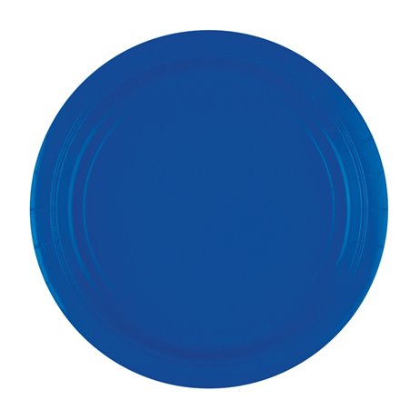 8 stk Paptallerkner Mørkeblå 22,9 cm
