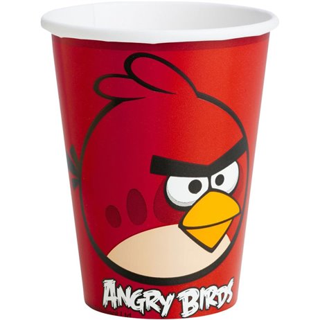 8 stk Papkrus - Angry Birds 266ml