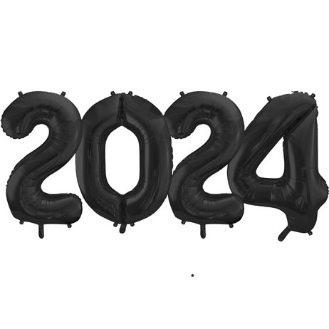 2024 - tal 34" pakket i sæt - sort