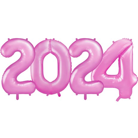 2024 - tal 34" pakket i sæt - lyserød