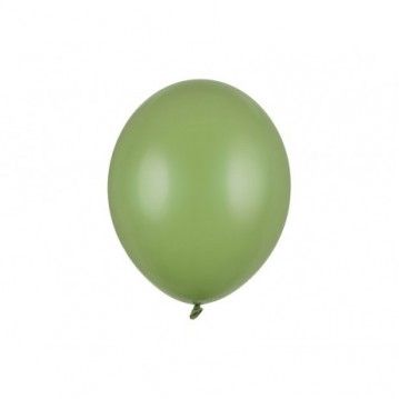 10 stk. Latex balloner pastel rosmarin grøn 12