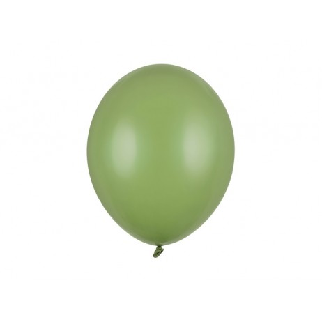 10 stk Standard pastel rosmarin grøn balloner - str 12"