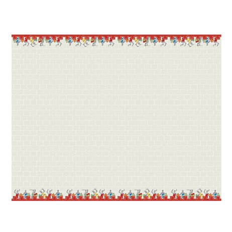 Brave Knights Meri Meri borddug 140 x 260 cm Brave Knights Meri Meri borddug 140 x 260 cm