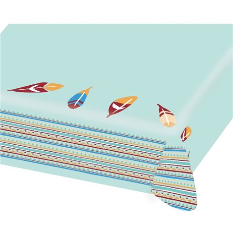 Tepee & Tomahawk papirdug borddug 115 x 175 cm Tepee & Tomahawk papirdug borddug 115 x 175 cm