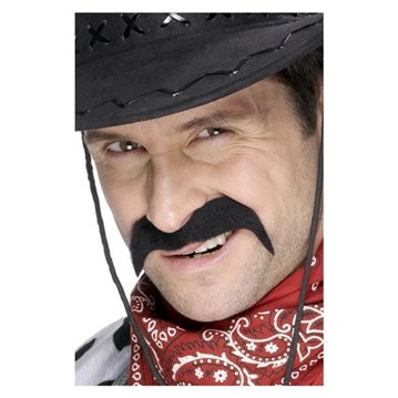 Cowboy Skæg - Sort skæg Cowboy Skæg - Sort skæg