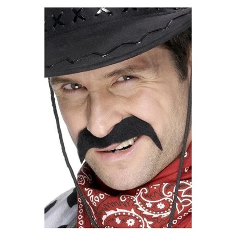 Cowboy Skæg - Sort skæg Cowboy Skæg - Sort skæg