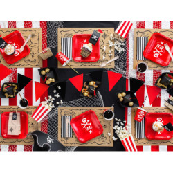 6 stk Cupcake sæt med Pirates Party tema 6 stk Cupcake sæt med Pirates Party tema