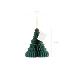 Honeycomb juletræ - grøn 20 cm høj Honeycomb juletræ - grøn 20 cm høj