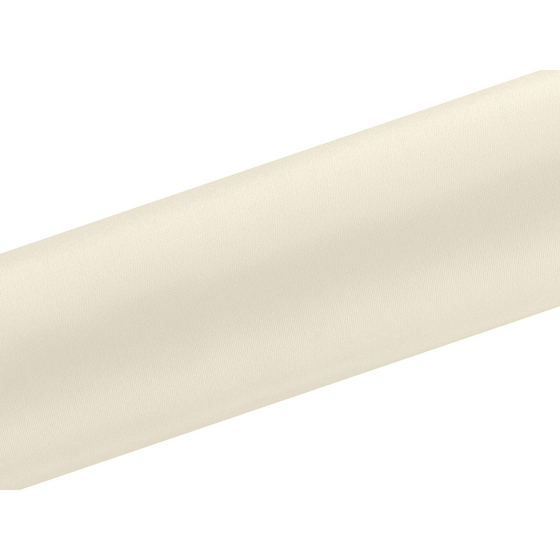 Satin creme - 16 cm x 9 meter - Elegant til enhver festlig lejlighed