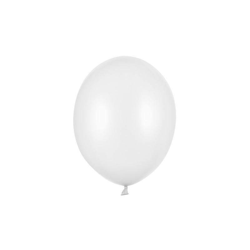100 stk Perle hvid balloner - str 10"