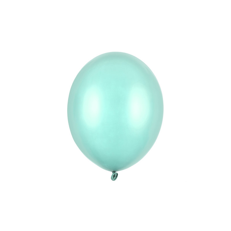 100 stk Perle lysegrøn balloner - str 10"