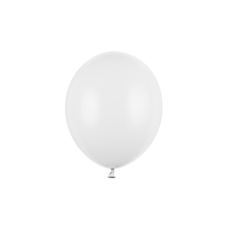 100 stk Standard hvid balloner - str 10"