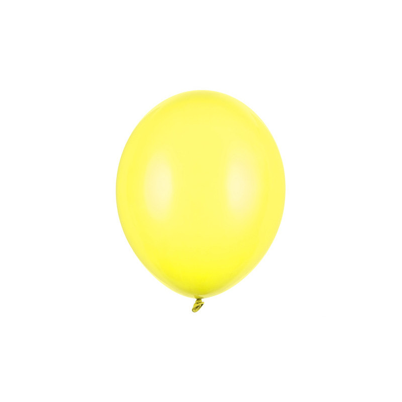 100 stk Standard gul balloner - str 10"