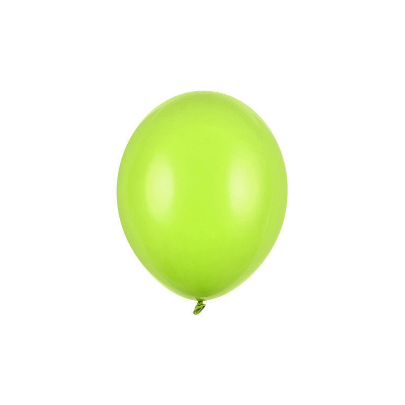 100 stk Standard æblegrøn balloner - str 10"
