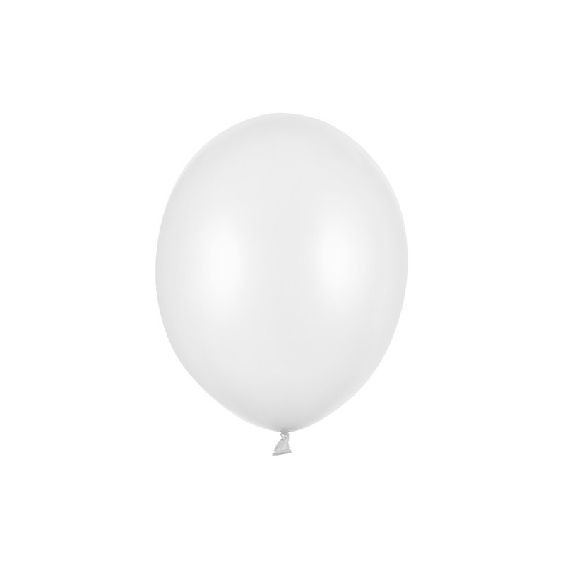 100 stk Perle hvid balloner - str 12"