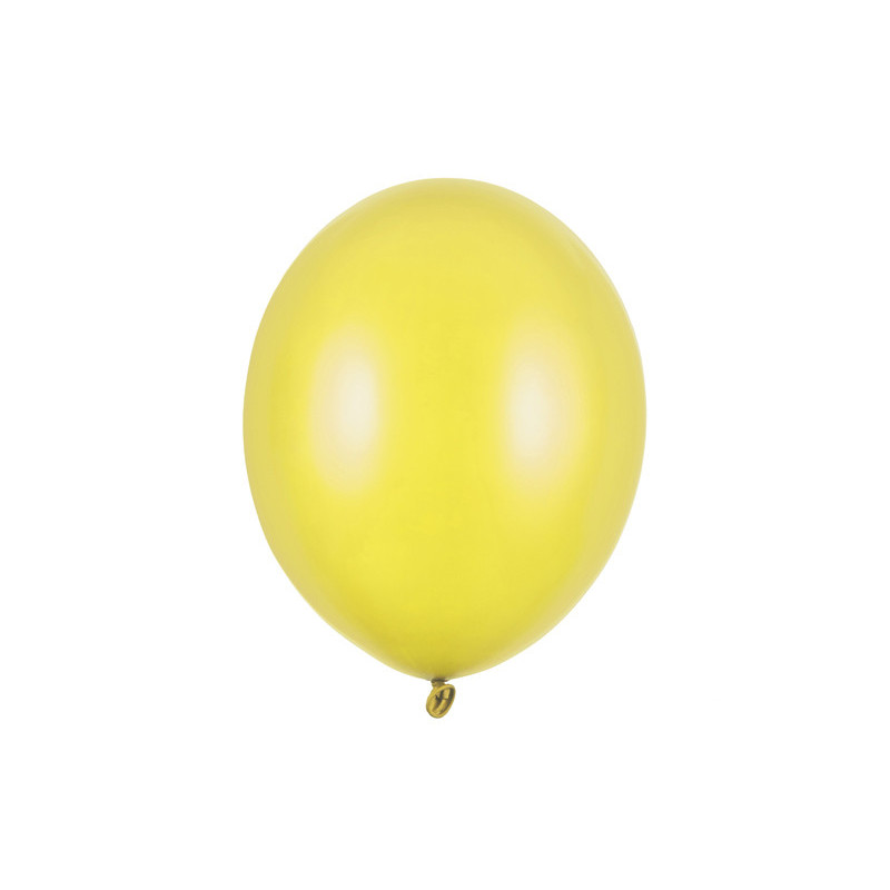 100 stk Perle citron gul balloner - str 12"