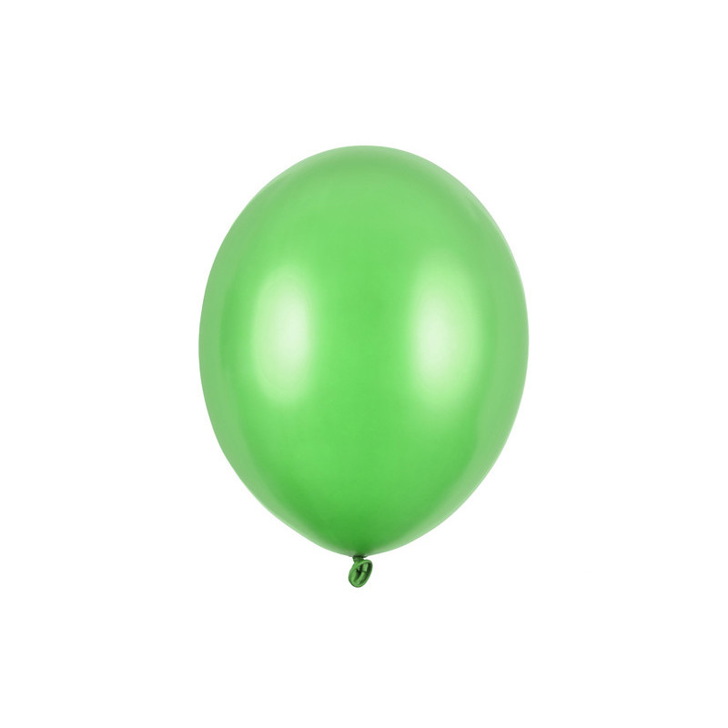 100 stk Metallic æblegrøn balloner - str 12"