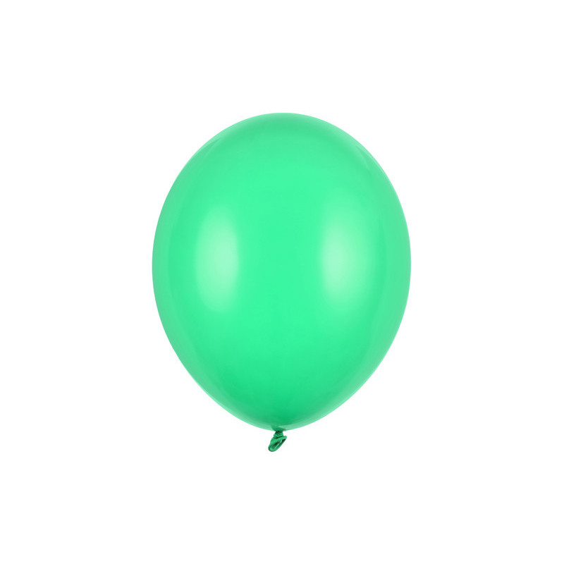 100 stk Standard bright green balloner - str 12"