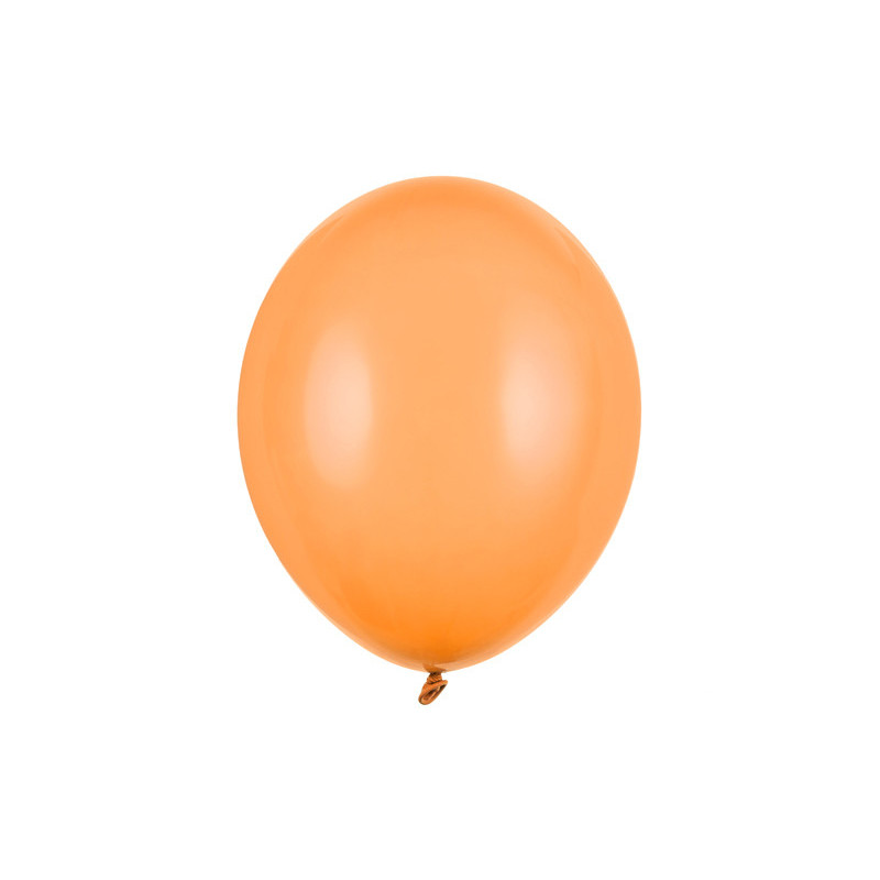 100 stk Standard lys orange balloner - str 12"