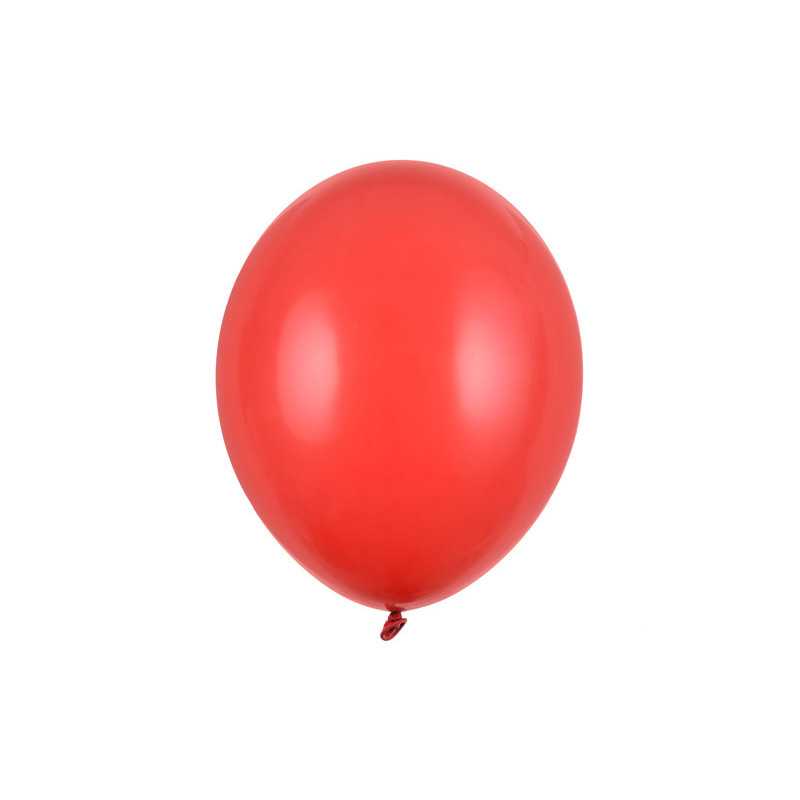 100 stk Standard valmue rød balloner - str 12"