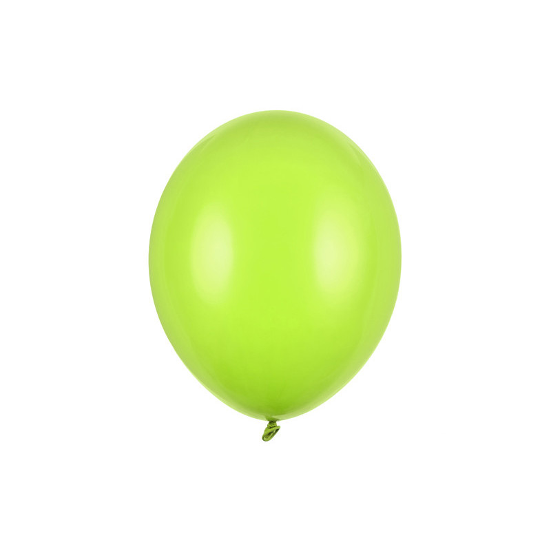 100 stk Standard æblegrøn balloner - str 12"