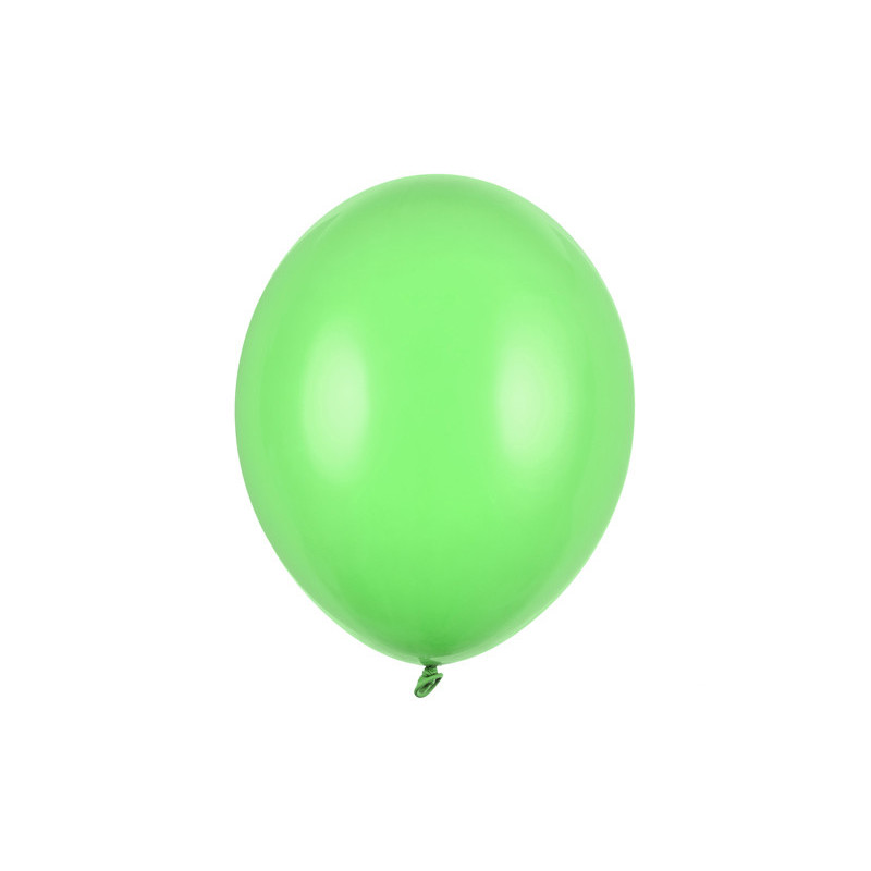 100 stk Standard limegrøn balloner - str 12"