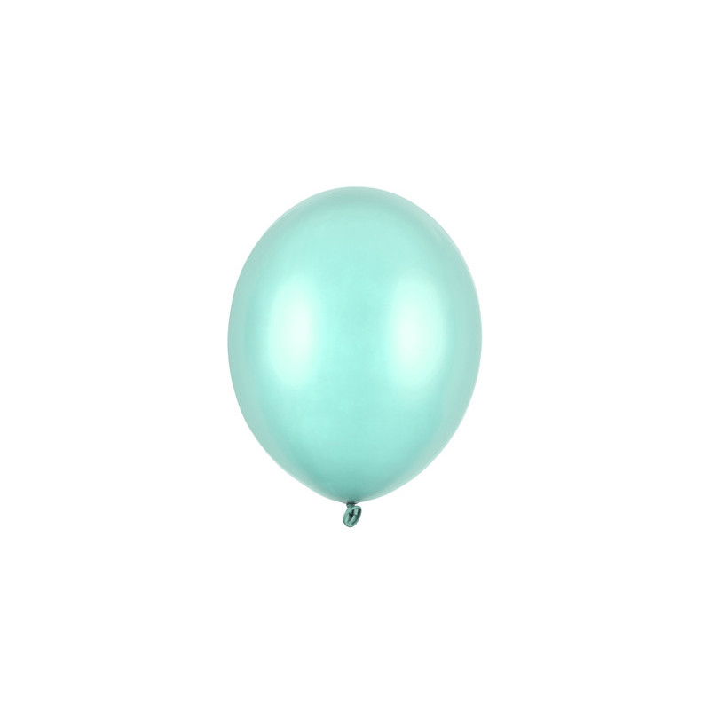 100 stk Perle lysegrøn balloner - str 5"