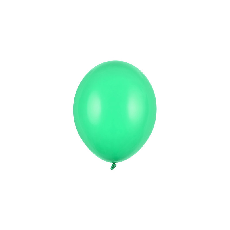 100 stk Standard bright green balloner - str 5"