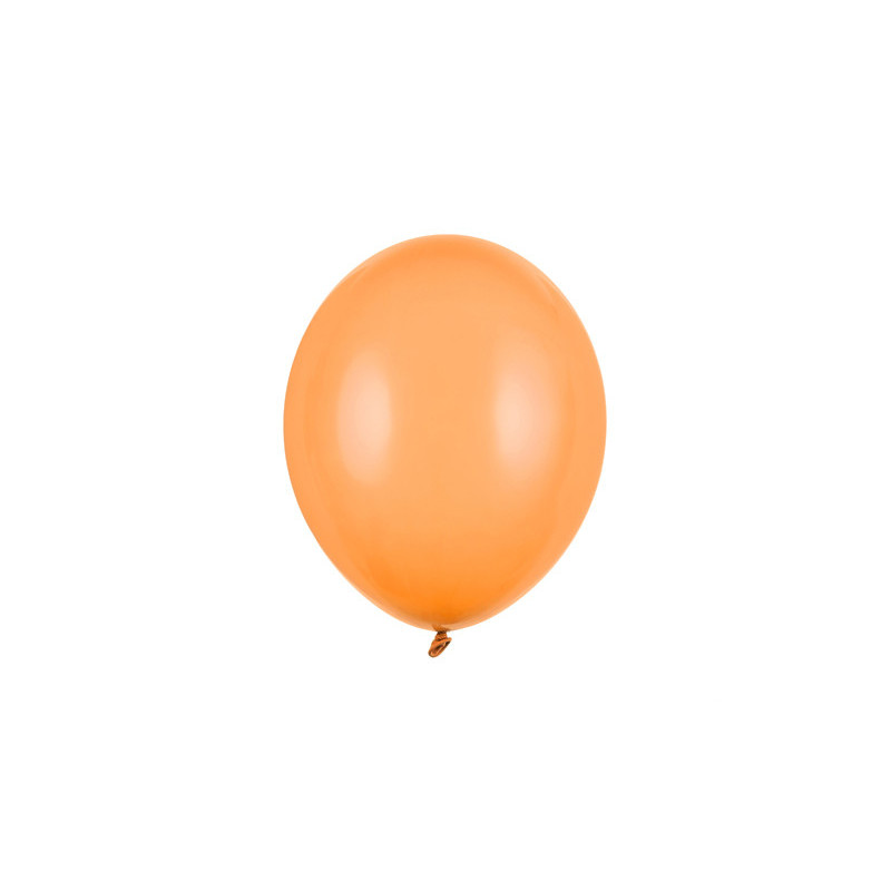 100 stk Standard lys orange balloner - str 5"